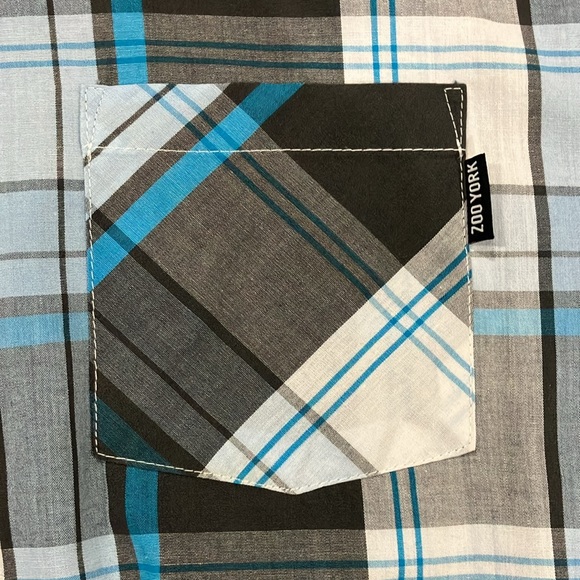Zoo York Men’s Large Plad Shirt - Picture 2 of 6